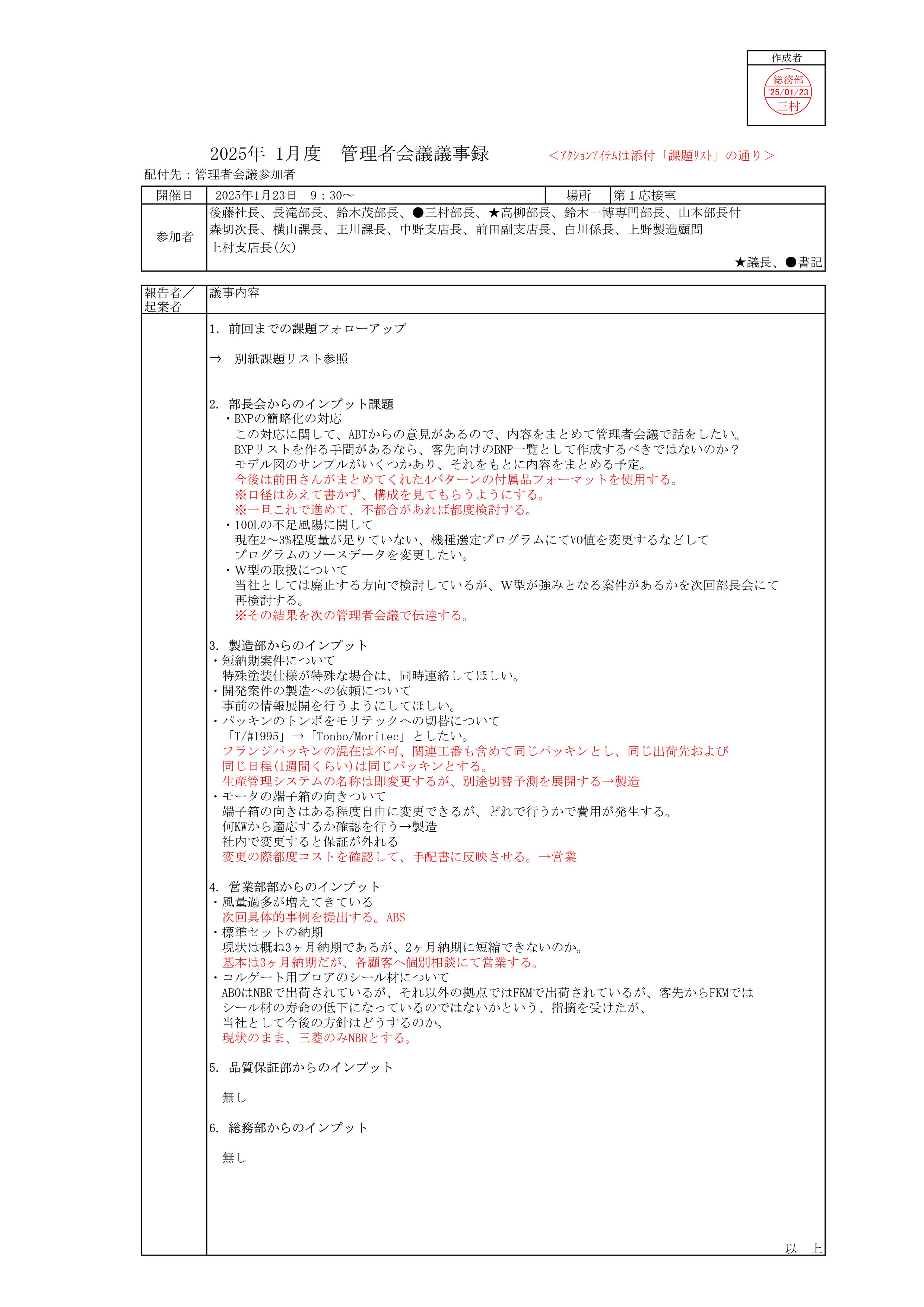 管理者会議議事録_20250123_01